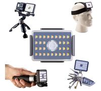 Glowstone Modular Flashlight - Core Pack with 8 Accessories + Wireless Charger, 900LM Ultra-Compact Wearable & Mountable Silicone Torch, CRI95+ LED Work Light, IP69K 40m Dive Light, Intrinsically Safe