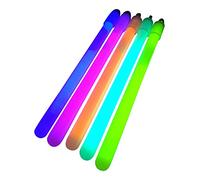 Glowtopia 6 inch Glow Sticks/Glow Batons (1cm thick) - Premium Glowsticks (Mixed, 50 Pack)