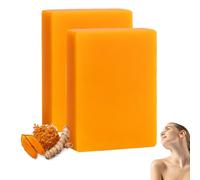 Glowvani Soap Turmeric & Kojic Acid - Skin Brightening Soap for Fades Dark Spots and Blemishes, Glowvani Natural Hand Soap for Both Face and Body - Helps Restore a More Radiant, Even Complexion (2)