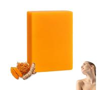 Glowvani Soap Turmeric & Kojic Acid - Skin Brightening Soap for Fades Dark Spots and Blemishes, Glowvani Natural Hand Soap for Both Face and Body - Helps Restore a More Radiant, Even Complexion (1)