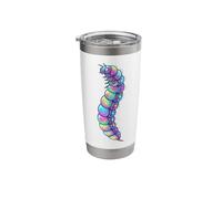 Glowworm Insect Lover Entomology Larva Bug Lover Stainless Steel Insulated Tumbler