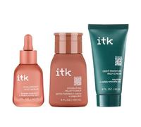 Glowy Skin 3-Step Routine - Hyaluronic Acid + Niacinamide Serum, Squalane Milky Toner, Deep Moisture Ceramide Face Cream Moisturizer - Makeup Prep Skincare for Glowing Hydrated Skin