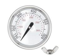 GLOWYE 60540/7581 Grill Thermometer for Weber Spirit 2, Q Series and Charcoal Grills, Replacement for Weber Spirit E/S 210, 220, 310 Gas Grills, BBQ Temperature Gauge, 1-13/16" Dia