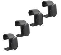 GLOWYE Grill Tool Hooks for Weber Grills, 4 Pack Outdoor Tool Hooks Replacement for Weber Spirit Griddles Accessories, for Weber 3400519 Works Hooks Set