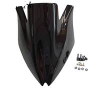 GLoyer motorcycle windshield Motorcycle ABS Windshield Fairing Windscreen Double Bubble Screen Compatible with Kawasaki Z1000 2007-2009 08