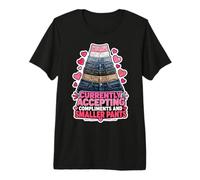 GLP 1 |Funny Weight Loss for Women Meme Premium T-Shirt
