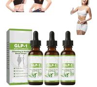 GLP-1 Health Boost Drops,Organic GLP-1 Energy Drop,Professional Lercea Drop,Advanced Organic Glp-1 Drops,Natural Plant Extract Concentrate for Women and Men (3)