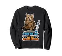 GLP 1 | Lost Weight GLP1 Meme | Even My Cat Noticed GLP-1 Sweatshirt