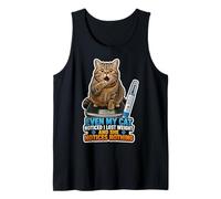 GLP 1 | Lost Weight GLP1 Meme | Even My Cat Noticed GLP-1 Tank Top