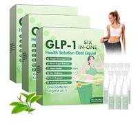 GLP-1 Oral Solution,21pcs GLP-1 Weight Less Liquid Drops, GLP-1 Peptide Complex Serum, Natural Plant Extract, for Weight Management and Skin Firming