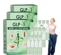 GLP-1 Oral Solution, glp 1 Moringa Drops, Natural GLP-1 Supplement Drops, Stomach Intestinal Protection, Promote Digestion Oral Solution (3boxs)