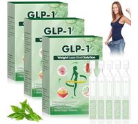 GLP-1 Oral Solution, GLP1 Weight Loss Drops, GLP-1 Drops, GLP 1 Weight Loss Oral Solution, Natural Plant Extract Relieve Skin Burden, for Men & Women (B)