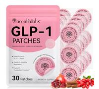 GLP-1 Patches 30 Count for Women & Men, Natural Ingredients Patches, Easy to Use