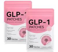 GLP-1 Patches, 60 Patches GLP-1 Mixed Essence Patch for Healthy Shape Support, Natural Ingredients with Pomegranate and Cinnamon, Gentle and Soothing Transdermal Body Patch for Women