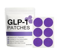 GLP-1 Patches for Women & Men,Natural Ingredients Cosmetic Patch, for All Skin, Infused with Botanical Extracts (One Size, 2PC)