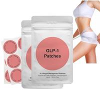 GLP-1 Patches, GLP1 Weight Loss Patches, Natural Ingredients Cosmetic Patch, Gentle and Soothing, for Women and Men (2box)