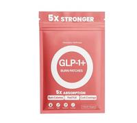 GLP-1 Patches | Support Metabolism Booster Diet Aid Stickers | Control Patch For Weight Management All Skin Types 30 Per Pack (3PC)