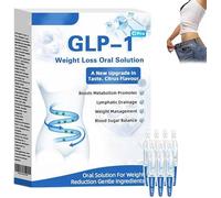 GLP-1 Pro Weight Loss Oral Solution Natural GLP1 Drops Peptide Complex Serum Natural Plant Extract for Men & Women
