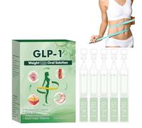 GLP-1 Solution, GLP-1 Liquid, GLP-1 Drops, 5PC/Box GLP-1 Peptide Complex Serum, Natural Plant Extract, for Men & Women, Advanced Drops Natural Liquid For All Body Types Body Care (5pc)