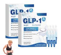 GLP-1 Weight Loss Oral Solution, 2025 New GLP-1 Oral Solution, Advanced GLP-1 Drops Liquid, GLP-1 Peptide Complex Serum, Natural for Men & Women (2)