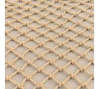 GLP Child Safety Net,Hemp Rope Net,Photo Wall Decoration Mesh Nets,Climbing Rope Net,Cargo Rope Ladder Truck Trailer Netting Balcony Protection Fence (Size : 1 * 2m(3 * 7ft))