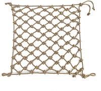 GLP Child Safety Net Netting Heavy Duty Pond 1 * 3M Natural Thick Jute String Hemp Rope Decorations Nets Plant Climbing Decorative Netting Patios And Railing Stairs Netting (Size : 2 * 3m/7 * 10ft)