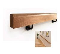 GLP Stair banister handrail Handrails Natural Wooden Stair Rail, 1ft-20ft. Professional Non-Slip Pine Handrails Complete Kit, Wall Mounted Home Garden Corridor Lofts Decking Railings