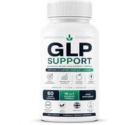 GLP Support Advanced Weight Management Formula Capsules | GLP-1 Inspired Daily Wellness Supplement | Metabolism, Energy & Craving Support | Green Tea, Chromium & MCT Blend | 60 Vegan Capsules