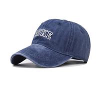 GLPMZANB Classic Retro Baseball Cap Duke Trucker Cap Men's Outdoor hat (Cotton, Navy)