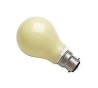 GLS 240V 15W B22d YELLOW