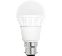 GLS LED: 8W: BC (B22) Opal Warm Light TCP Light Bulb Lamp, 3 Years Warranty, 470 Lumens, high energy saving