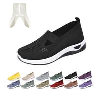 GLSAYZU Annelie Shoes, Podoback Annelie The Summer Shoe, Diabetic Wide Orthopaedic Mesh Shoes Women, Lightweight Comfortable, l, 8.5 UK