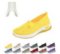 GLSAYZU Annelie Shoes, Podoback Annelie The Summer Shoe, Diabetic Wide Orthopaedic Mesh Shoes Women, Lightweight Comfortable, I, 6 UK