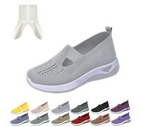 GLSAYZU Annelie Shoes, Podoback Annelie The Summer Shoe, Diabetic Wide Orthopaedic Mesh Shoes Women, Lightweight Comfortable, a, 9.5 UK