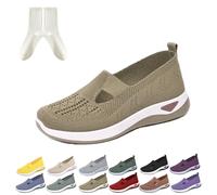 GLSAYZU Annelie Shoes, Podoback Annelie The Summer Shoe, Diabetic Wide Orthopaedic Mesh Shoes Women, Lightweight Comfortable, c, 9.5 UK