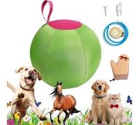 GLSAYZU Curveaball - Pelota interactiva ultrarresistente, juguete para perros Curveaball, juguete duradero para mascotas de todos los tamaños, para jugar en interiores y exteriores (B,L 65 cm)