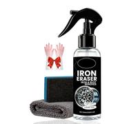 GLSAYZU Iron Eraser Rust Remover Spray, Fast Acting Rust Remover Spray for Cars, Ultimate Rust Removal Spray for Wheels Paint Metal Surfaces and Automotive Care (1pc)
