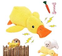 GLSAYZU Veyro Chewy Duck, 2027 New Anti-Destructive Pet Anxiety Relief Duck Toy, 45 * 30CM Mellow Calming Duck Dog Toy, Calming Duck Toy For Dogs, Emotional Support Duck For Dogs (A, 45 * 30CM)