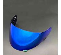 GLSDC Motorcycle Helmet Visor for HJC CL16 CL17 CLST CLSP CSR1 CSR2 CS15 TR1 FG15 HS11 FS15, Motorcycle Visor Motorbike Helmet Face Shield UV Protection Anti-Scratch,normal-G Deep Revo Blue