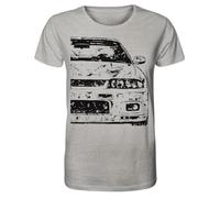 glstkrrn Skyline GTR R33 One Love T-Shirt, Regular, Unisex Heather Grey