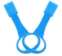 GLSTOY 1 Pair Bed Stand up Rings Portable Lightweight Pp Material with Delicate Design and Bright Colors for Walking Exercise and Traveling