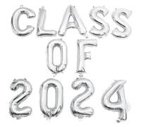 GLSTOY 1 Set Class of Graduation Themed Balloons Decorative Hanging Balloon Decor for Senior Year Celebration for Graduation Parties and Memorable Moments