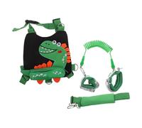 GLSTOY 1 Set Harness with Leash Safety Strap Lost Dinosaur Pattern Comfortable Walking Assistant for Breathable Design for Summer Use