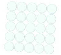 GLSTOY 100pcs Game Count Coins Call Translucent Tokens Bingo Game Chips Clear Color Number Blue Green Abs