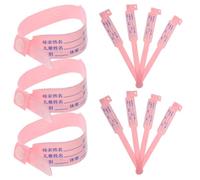 GLSTOY 100pcs Identification Wristbands for Facilities, Sturdy Pp Synthesized Paper Material, Sl nd Discreet Design, Suitable for Wearers Tracking and Recognition