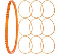 GLSTOY 10pcs Craft Belt Sewing Machine Accessories Pu Material Easy to Use Longer Serving Life Replacement Belt Treadle for Sewing Beginners and Professionals