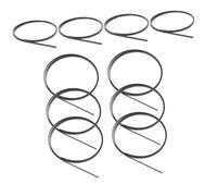 GLSTOY 10pcs Guitar Binding Strips Black Edging Trim Guitar Instrument Binding Edging Trims for Classical Decoration