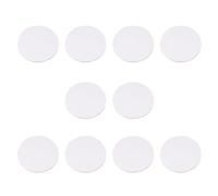 GLSTOY 10pcs Round Cotton Canvas Oil Painting Boards Art Panels for Oil Acrylic Tempera Mediums DIY Sketchpad for Artists