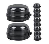 GLSTOY 10pcs Safety Gas Stove Knob Transparent Stove Knob Protectors for Boys and Girls Easy Installation Sleek Design Prevent Accidental Burns and Fires Compatible All Kitchen Styles