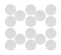 GLSTOY 120Pcs White Unscented Aroma Pads Perfume Diffuser Refill Cotton Discs 22.5X3Mm for Car and Home Essential Oil Fragrance Pendant Replacement Pads